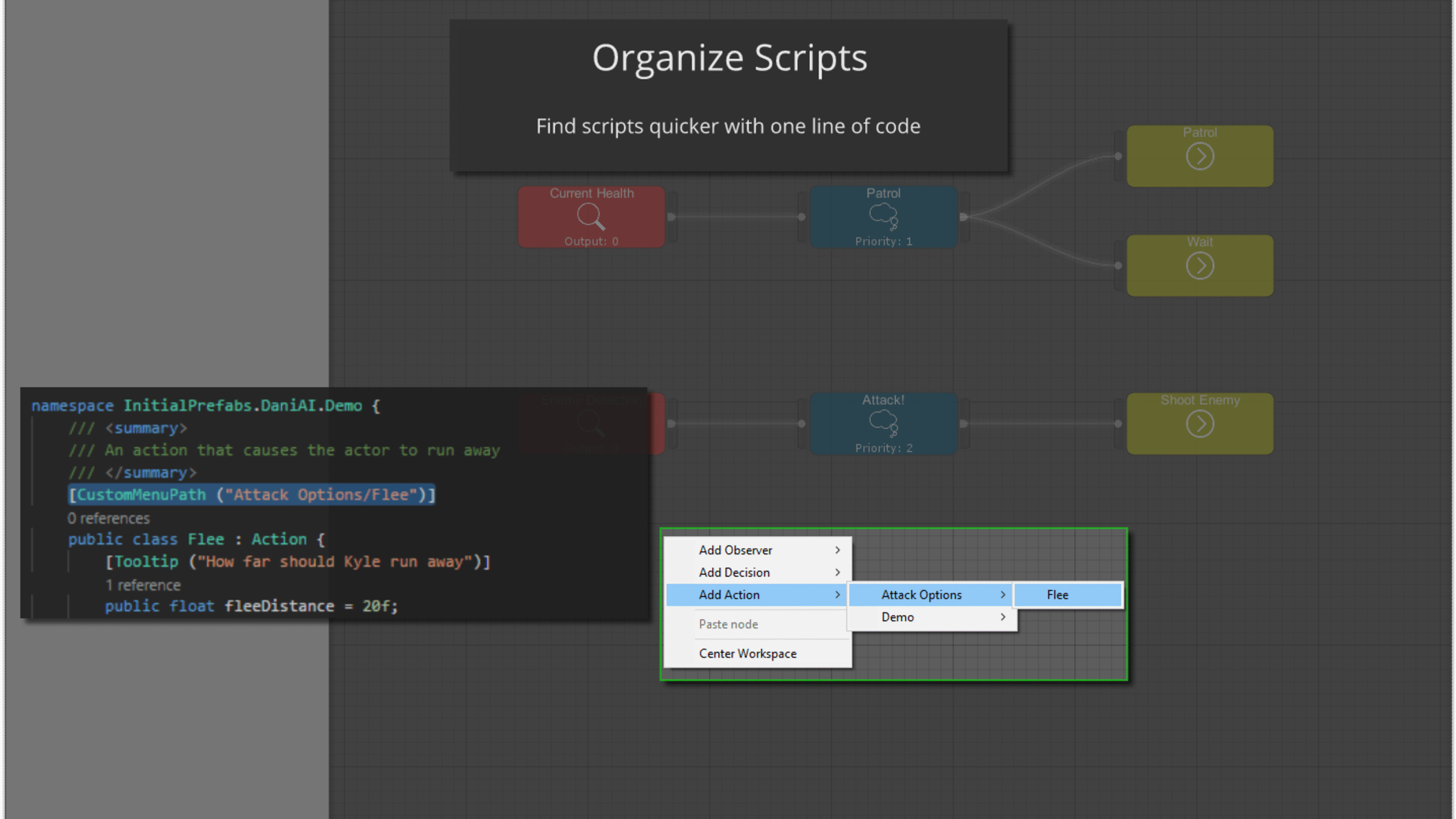 Organize Scripts